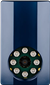 ANPR LUMO Kennzeichenleser, IP65, POE/24 VDC, 2-10 Meter